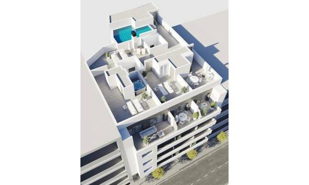 Apartment - Nueva construcción  - Torrevieja - Center