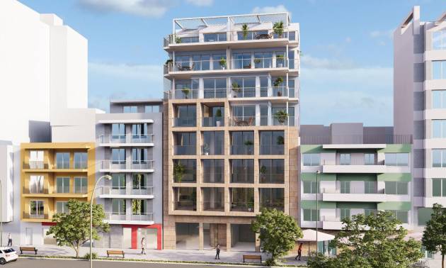 Appartment - Nieuwbouw projecten - Villajoyosa - Pueblo