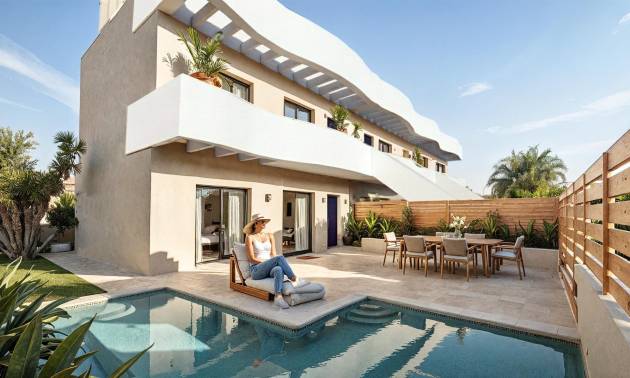 Bungalow - Nueva construcción  - Pilar de la Horadada - parques de Andromeda