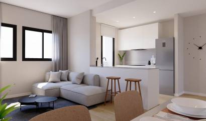 New Build - Apartment - Algorfa - Pueblo