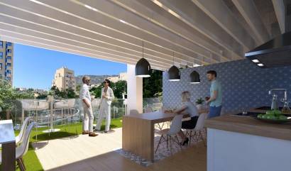 New Build - Apartment - Calpe - Manzanera