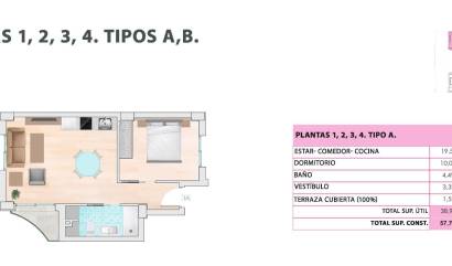 New Build - Apartment - Guardamar del Segura - Pueblo