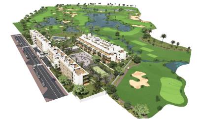 New Build - Apartment - Los Alcázares - La Serena Golf