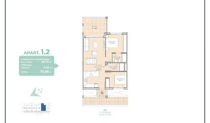 New Build - Apartment - Los Alcázares - Serena Golf