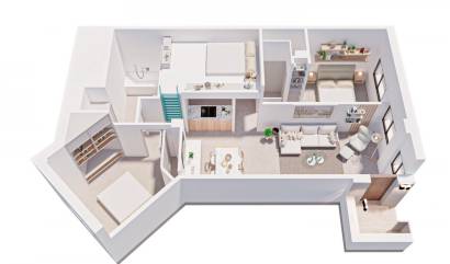 New Build - Apartment - Pilar de la Horadada