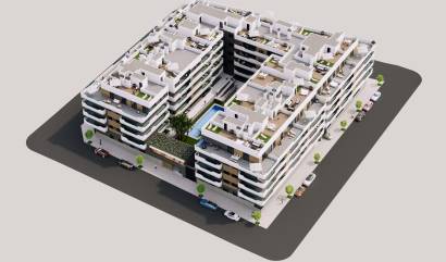 New Build - Apartment - Santa Pola - Estacion de autobuses