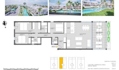 New Build - Bungalow - Cartagena - Mar de Cristal
