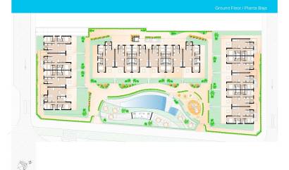 New Build - Bungalow - Pilar de la Horadada - Polideportivo