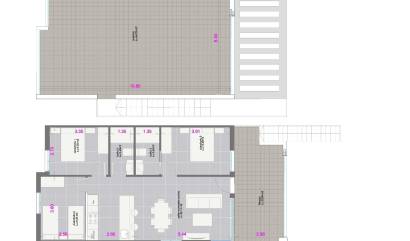 New Build - Bungalow - Pilar de la Horadada - pueblo