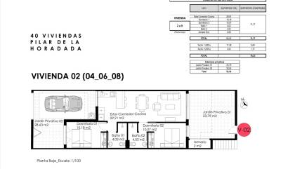 New Build - Bungalow - Pilar de la Horadada - pueblo