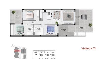 New Build - Bungalow - Pilar de la Horadada - pueblo