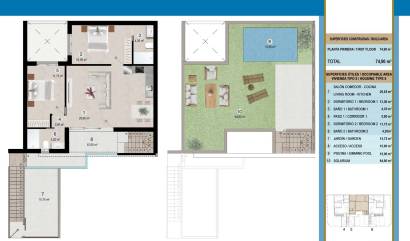 New Build - Bungalow - San Pedro del Pinatar - Lo Pagán