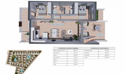 New Build - Bungalow - Torrevieja - Los Balcones