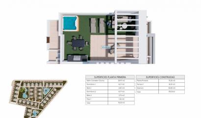 New Build - Bungalow - Torrevieja - Los Balcones