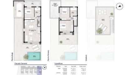 New Build - Semidetached - San Pedro del Pinatar - Polideportivo