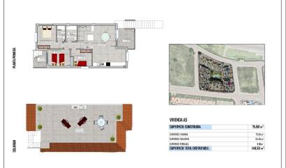 New Build - Top Floor Bungalow - Cox - San Fernando