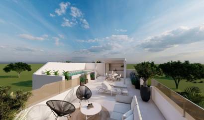 New Build - Top Floor Bungalow - Pilar de la Horadada - pueblo