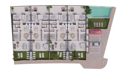 New Build - Top Floor Bungalow - San Pedro del Pinatar - Los Cuarteros