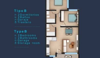 New Build - Top Floor Bungalow - San Pedro del Pinatar - San Pedro de Pinatar