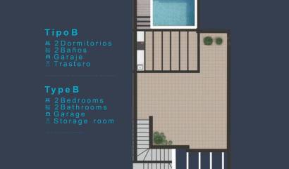 New Build - Top Floor Bungalow - San Pedro del Pinatar - San Pedro de Pinatar