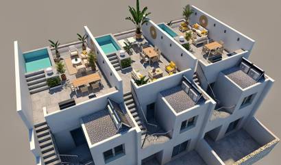 New Build - Townhouse - Pilar de la Horadada - La Torre de la Horadada