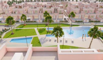 New Build - Townhouse - Pilar de la Horadada - Lo Monte