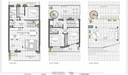 New Build - Townhouse - Polop - Urbanizaciones