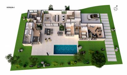 New Build - Villa - BAOS Y MENDIGO - Altaona golf and country village