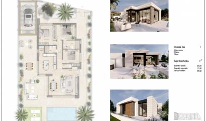 New Build - Villa - Pilar de la Horadada - Lo Romero Golf