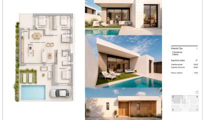 New Build - Villa - Pilar de la Horadada - pueblo