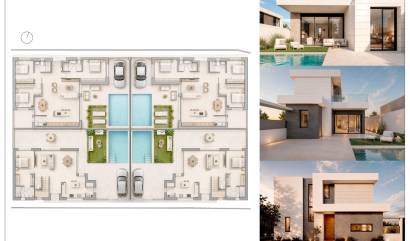 New Build - Villa - Pilar de la Horadada - pueblo