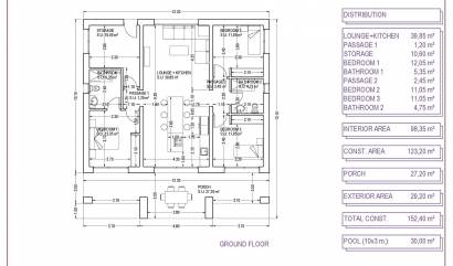 New Build - Villa - Pinoso - Campo