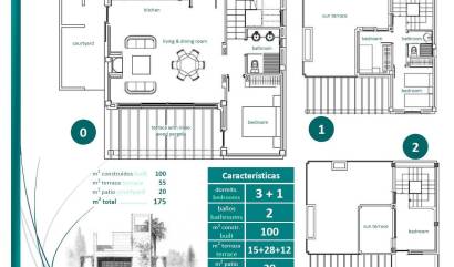 New Build - Villa - Sucina - Peraleja Golf