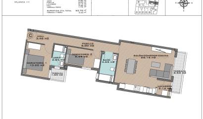 Nieuwbouw projecten - Appartment - Algorfa - Pueblo