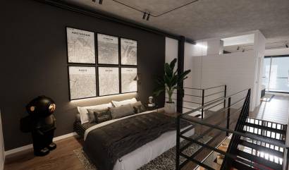 Nieuwbouw projecten - Appartment - Alicante - Carolinas Bajas