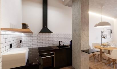 Nieuwbouw projecten - Appartment - Alicante - Carolinas Bajas
