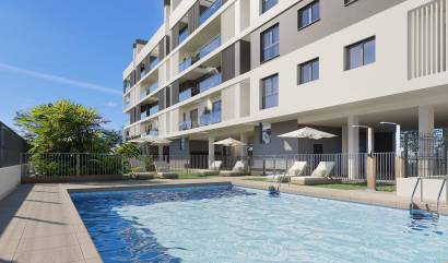Nieuwbouw projecten - Appartment - Alicante - San Agustín-PAU 2