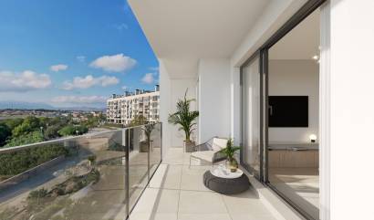 Nieuwbouw projecten - Appartment - Alicante - San Agustín-PAU 2