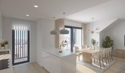 Nieuwbouw projecten - Appartment - Alicante - San Agustín-PAU 2