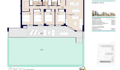 Nieuwbouw projecten - Appartment - Almerimar - 1ª Linea De Playa