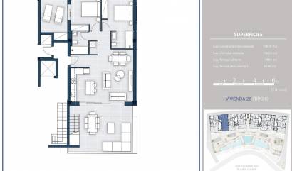 Nieuwbouw projecten - Appartment - Arenal d´en Castell - pueblo