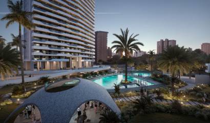 Nieuwbouw projecten - Appartment - Benidorm - Poniente
