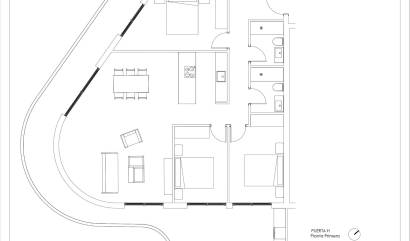 Nieuwbouw projecten - Appartment - Calpe - Arenal Bol