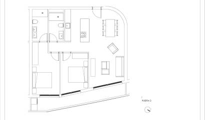 Nieuwbouw projecten - Appartment - Calpe - Arenal Bol