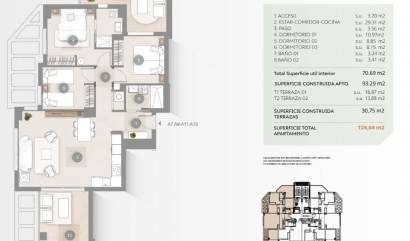Nieuwbouw projecten - Appartment - Calpe - Playa Arenal