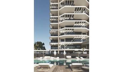Nieuwbouw projecten - Appartment - Calpe - Playa Cantal Roig