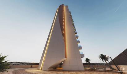 Nieuwbouw projecten - Appartment - Calpe - Playa Cantal Roig