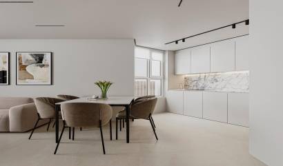 Nieuwbouw projecten - Appartment - Calpe - Playa Cantal Roig