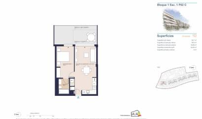 Nieuwbouw projecten - Appartment - Denia - Playa de La Almadraba