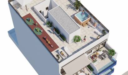 Nieuwbouw projecten - Appartment - Guardamar del Segura - Pueblo